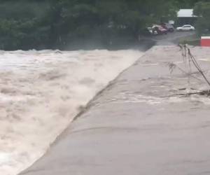 La zona sur de Honduras se ha visto fuertemente afectada por las lluvias.