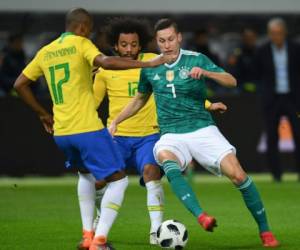 La selección de Brasil ganó 1-0 a Alemania en un duelo amistoso. (AFP)