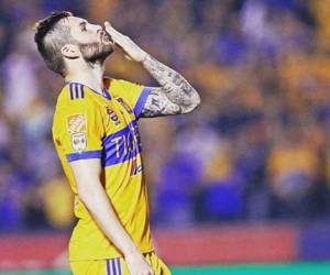 El francés es el máximo anotador en todo tipo de competencias oficiales en la historia de los Tigres después del mexicano Tomás Boy con 102 goles . Foto: Instagram