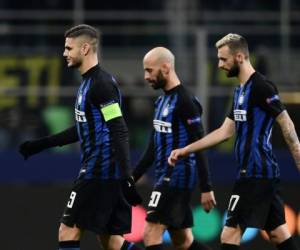 El Inter fue incapaz se sobreponerse al PSV Eindhoven y el empate lo marginó a irse a la Europa League. Foto /AFP