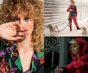 La bella actriz Esther Acebo, de 35 años, volvió en la tercera temporada de la popular serie 'La casa de papel', pero ya no como un rehén, sino como un atracador más. Fotos: Instagram @estheracebo