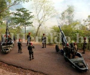 Temprano, al mediodía y por la tarde suenas los 21 cañonazos (Foto: El Heraldo Honduras/ Sucesos de Honduras).