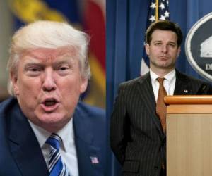 Trump hizo el anuncio a trav[es de su cuenta de Twitter. Fotos: AFP