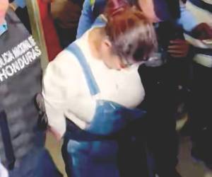 Karina Micheletti Echenique fue requerida la madrugada de ayer en el centro educativo Presentación Centeno.