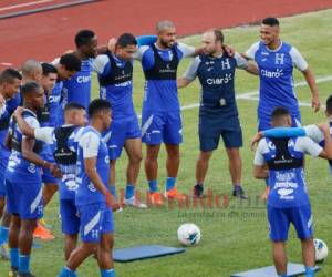 La Selección de Honduras se encuentra en San Pedro Sula preparándose para encarar la Copa Oro. Foto: El Heraldo