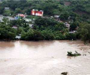 El máximo nivel registra el río Chamelecón en el sector de La Lima y otras comunidades del norte de Honduras.