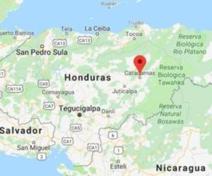 El suceso se registró en El Guanacaste en Catacamas, Olancho, zona nororiental de Honduras.