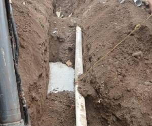 Las labores forman parte del proyecto de Obras Hidráulicas y Reducción de Agua No Facturada, correspondiente al lote 1.