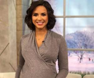 Así lucía Ana Jurka solo unos días antes de dar a luz. (Fotos: Instagram)