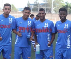 Con mucha ilusión la Selección Sub-21 de Honduras espera traer una medalla en los Juegos Centroamericanos y del Caribe en Colombia. Foto: Juan Salgado / OPSA