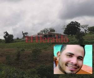Cerca de esta propiedad fue encontrado el cuerpo de Josué David Osorio Zavala, de 24 años de edad, en Azacualpa.