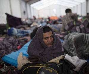 En el albergue están a la espera de que esta primera caravana determine cuándo reanuda su camino hacia la frontera norte con la esperanza de poder cruzar a Estados Unidos. Foto: AP