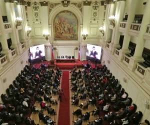 Convención Constitucional de Chile. Foto: AFP