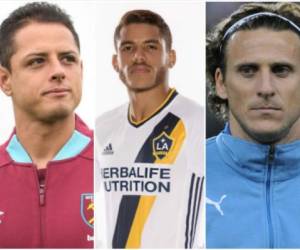 Chicharito Hernández, Jonathan Dos Santos y Diego Forlán integran esta lista