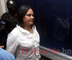 Rosa Elena Bonilla de Lobo, ex primera dama de Honduras, fue condenada por los delitos de apropiación indebida y fraude. Foto: Archivo EL HERALDO.