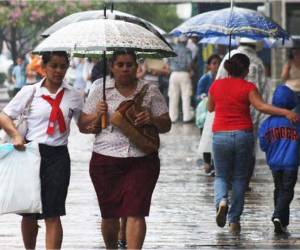 Las lluvias comenzará a registrarse a partir del martes por la tarde.