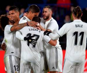 En partido aplazado por la participación del Real Madrid en el Mundial de Clubes a finales de diciembre, Santi Cazorla anotó un doblete (4 y 82) para los locales, mientras que por los merengues marcaron los franceses Karim Benzema (7) y Raphael Varane (20).