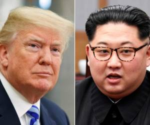Las relaciones entre Trump y Kim eran glaciales al comienzo del mandato del presidente estadounidense pero mejoraron de repente a partir de junio de 2018, con tres encuentros cara a cara. AP.