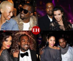 Más de media docena de mujeres se encuentran en la lista de relaciones de Kanye West. Conoce quiénes son estas hermosas mujeres que formaron parte de la vida del rapero. Fotos: Cortesía.