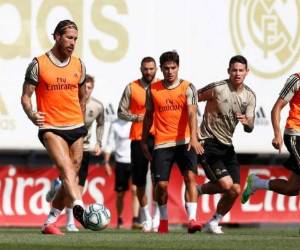 El equipo de Zidane comenzó sus entrenamientos colectivos. Foto: Twitter/Real Madrid