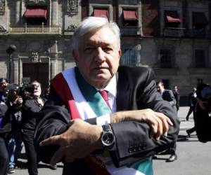 López Obrador, mejor conocido por sus iniciales AMLO, busca desmarcarse de la clase política que ha gobernado México durante casi un siglo. Foto: AFP