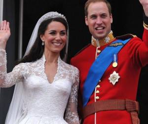 Kate Middleton y el príncipe William se casaron en 2011. Foto AFP