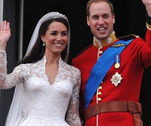 Kate Middleton y el príncipe William se casaron en 2011. Foto AFP