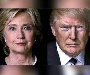 Hillary Clinton y Donald Trump intentan este lunes cortejar a los votantes de Ohio, un estado clave en la contienda presidencial (Foto: Redes)