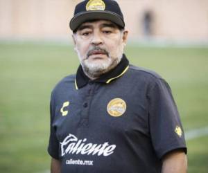 'Leo es amigo mío y jamás voy a hablar mal de un amigo', dijo Maradona. Foto AFP