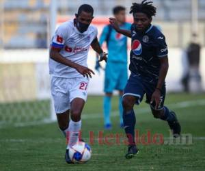 Olimpia consiguió colocarse a un punto del Motagua y le quitó el invicto. Foto Emilio Flores| EL HERALDO