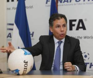 José Ernesto Mejía, secretario general de Fenafuth.