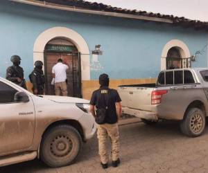 En la inspección se encontró una gran cantidad de folios que pertenecen a la sede municipal de Candelaria.