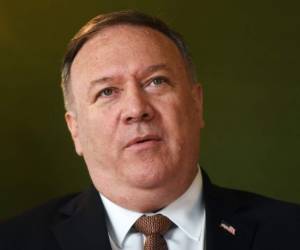 Pompeo dijo que los fracasos de la OMS, que calificó de organización 'política' y no científica, provocaron 'muertes británicas'. AFP.