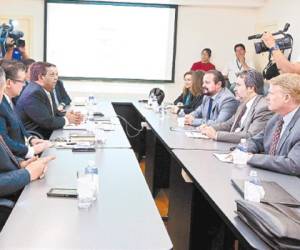 Los miembros de la Maccih se reunieron la semana pasada con autoridades del TSE.