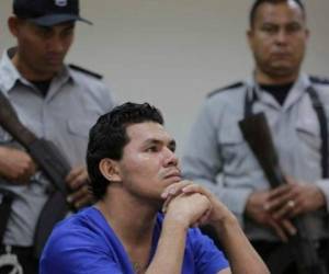 Carlos Bonilla López cuando recibía su condena en Nicaragua. Foto: Cortesía Ernesto García