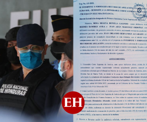 El documento fue interpuesto el sábado a las 4:32 de la tarde.