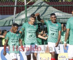Bruno Volpi acertó el quinto gol para los Escualos. Foto: EL HERALDO.