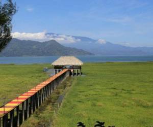 La Canaturh y la Cámara Filial de Lago de Yojoa realizaron el lanzamiento del Lago Fest, un evento que ofrecerá a sus visitantes gastronomía, aventuras y muchos deportes. Foto: EL HERALDO/Marvin Salgado