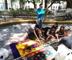 En el parque La Libertad se realizaron los talleres.