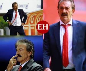 Totalmente colmado de experiencia, ha dirigido a los equipos más grandes de México y a la selección mayor de ese país... también guió a Costa Rica. Lo anterior sólo son retazos de la trayectoria de Ricardo La Volpe, mandamás argentino que suena muy fuerte para ser el director técnico de Olimpia en Honduras. Fotos: AFP y Cortesía