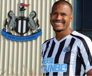 El venezolano Salomón Rondón fue cedido por parte del West Bromwich Albion, que recibe a cambio a Dwight Gayle. Foto: NUFC en Twitter