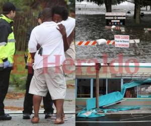 El huracán Florence, que se abatió con fuerza este viernes sobre la costa atlántica de Estados Unidos, está causando 'estragos' en Carolina del Norte y amenazando a comunidades enteras.