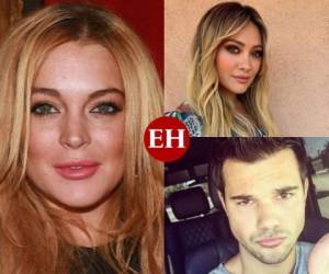 Lindsay Lohan, Taylor Lautner y Hillary Duff son algunos de los famosos que brillaron y ahora nadie los recuerda. Foto: AFP e Instagram taylorlautner