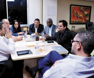 Los miembros de la comisión especial se reunieron ayer en dos ocasiones y definieron una matriz de evaluación para los candidatos. Foto Cortesía Congreso Nacional