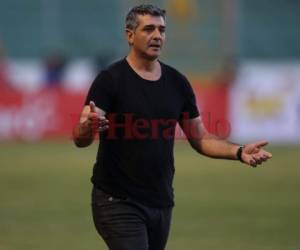 Diego Vazquez, entrenador de Motagua. (Foto: Johny Magallanes / EL HERALDO)