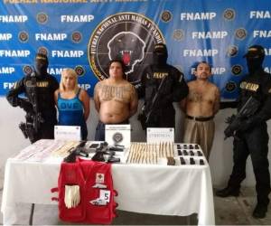 A los tres aprehendidos se les vincula con una serie de crímenes cometidos en la zona norte del territorio nacional.