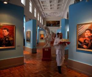 Es un sueño poder exponer en la ciudad del Museo del Hermitage.