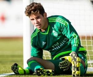 Luca Zidane, es uno de los hijos del entrenador del Real Madrid, Zizou. (Agencias)