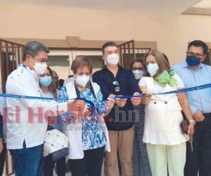 La jurisdicción fue inaugurada por Rolando Argueta, en compañía del presidente Juan Orlando Hernández. FOTO: EL HERALDO