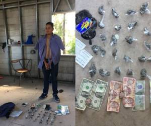 Tras comprobar el hallazgo, al joven se le colocaron las esposas para posteriormente ser entregado ante los agentes de la Policía Nacional.